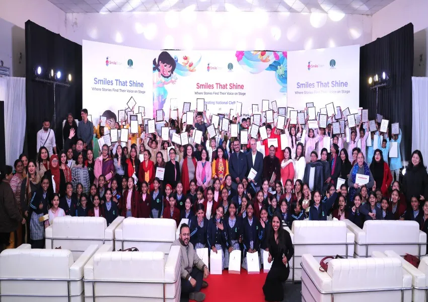 ஸ்மைல் ட்ரெயின் இந்தியா தேசிய உதடுசீவன் தினத்தை NDMC பள்ளிகளில் பள்ளி அடிப்படையிலான விழிப்புணர்வு திட்டத்துடன் கொண்டாடியது