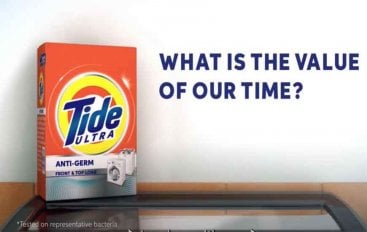 Tide In Store Event Tide New Campaign Reminds Value Of Time - BW Marketing World
