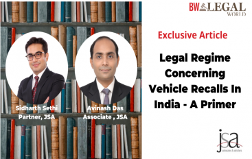 Legal Regime Concerning Vehicle Recalls In India - A Primer - BW ...