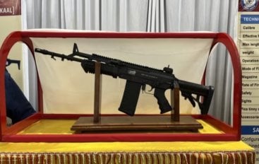 Ugram Rifle Poop DRDO Launches Indigenous Assault Rifle 'Ugram' For Armed Forces - BW ...