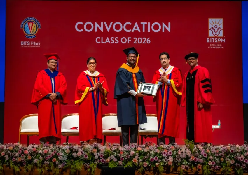 Convocation Held For BITSoM Class Of 2026 - BW Education