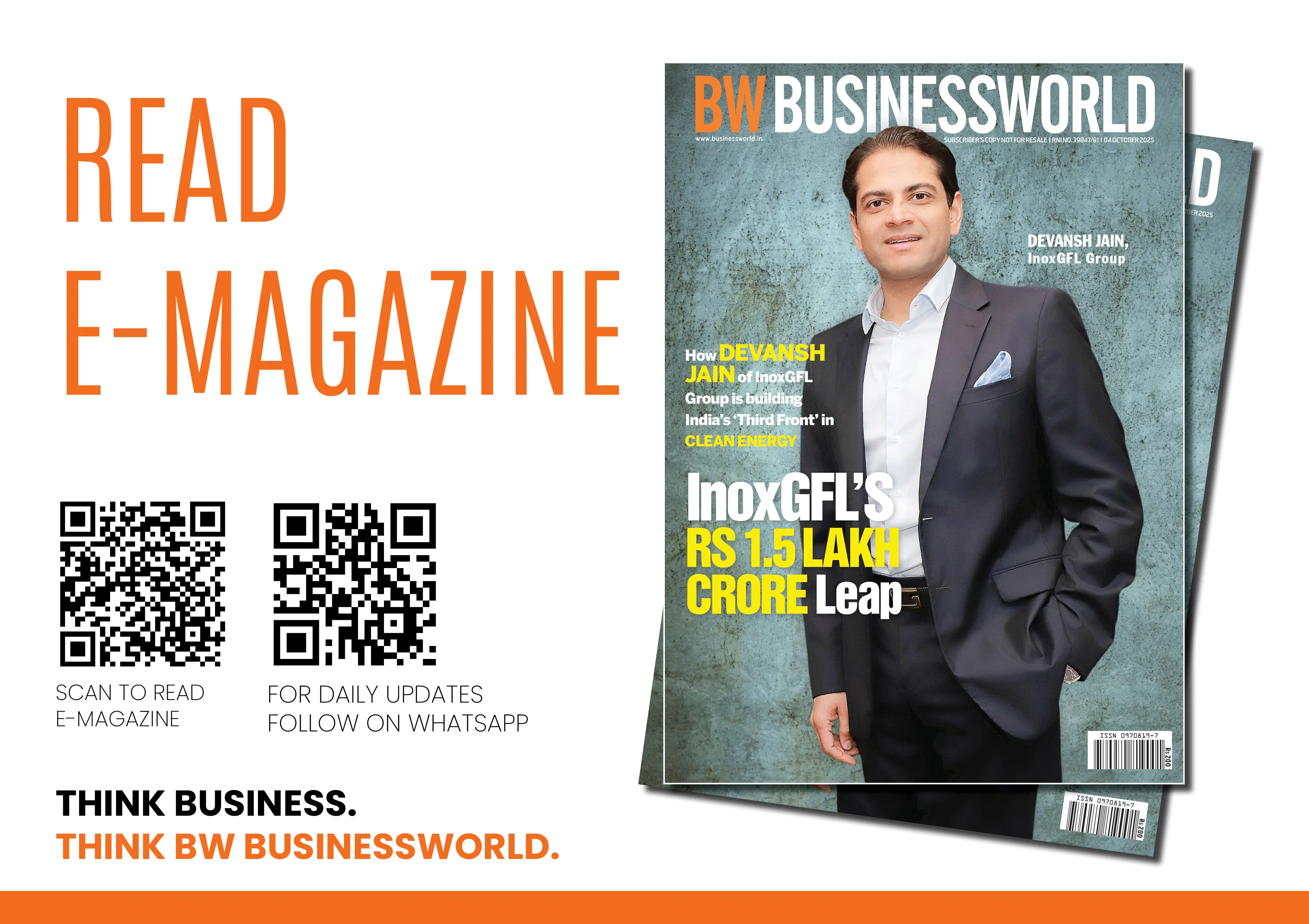 BW Businessworld’s Latest Issue Tracks The Making Of InoxGFL As India’s ...