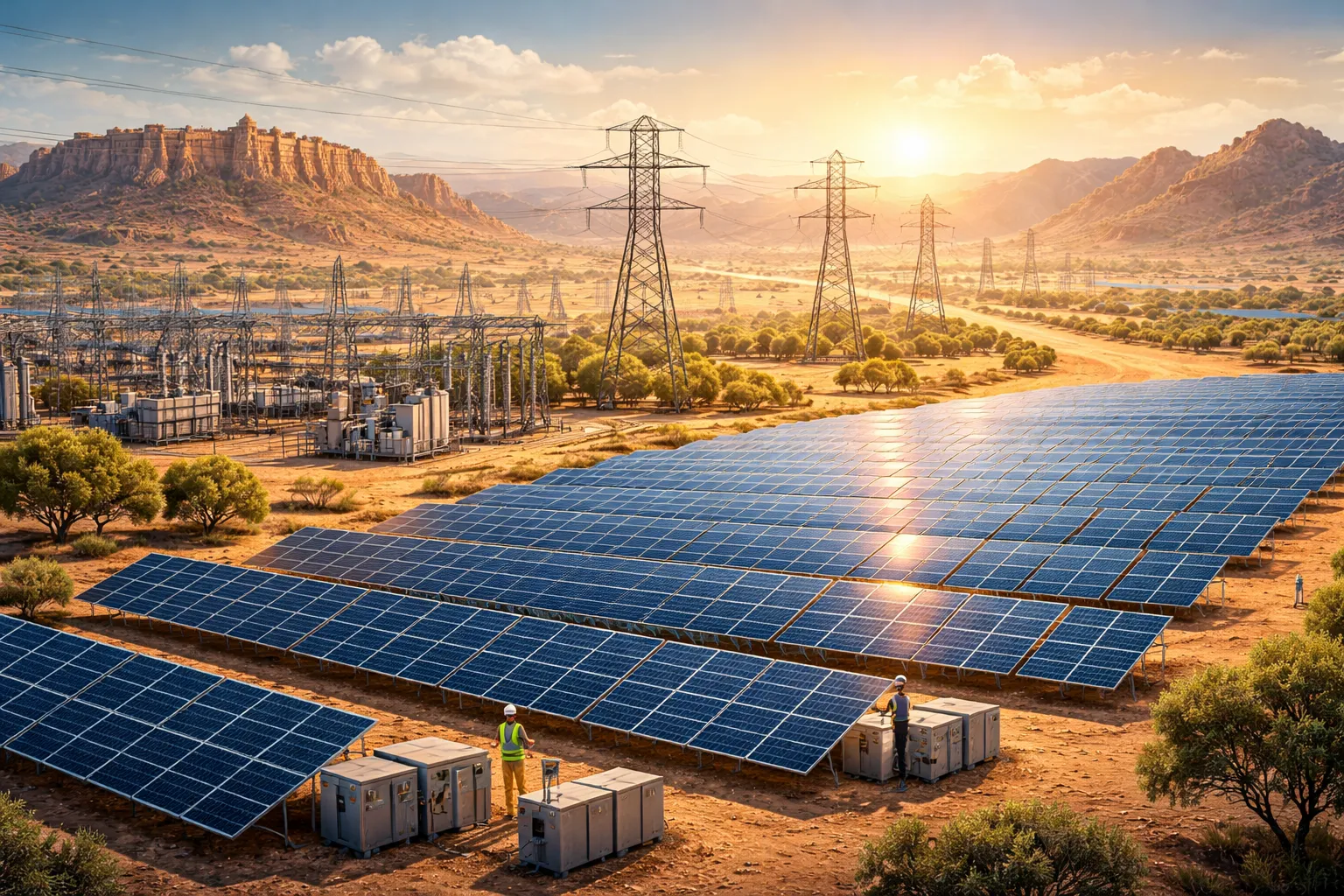 Rajasthan’s Solar Expansion Faces Grid Constraints With 60 GW Awaiting ...