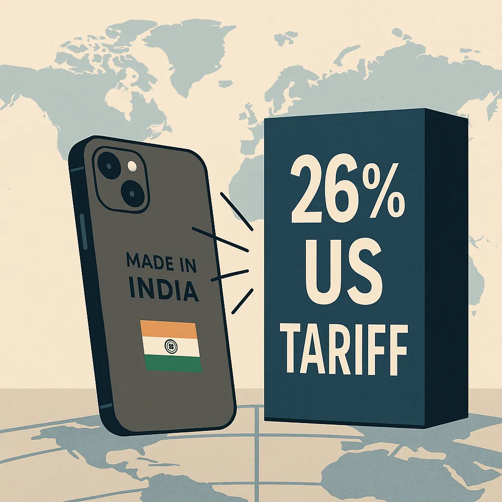Iphone Tariffs Explained Apple's 'Made In India' iPhones Targeted By 26% US Tariff: Price Hikes ...