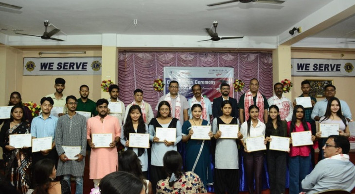 100 Assam Students Graduate In Hospitality Skills Under Diageo India's ...