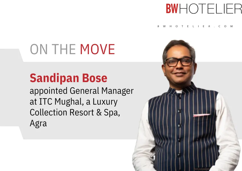 Sandipan Bose assumes General Manager role at ITC Mughal, a Luxury ...