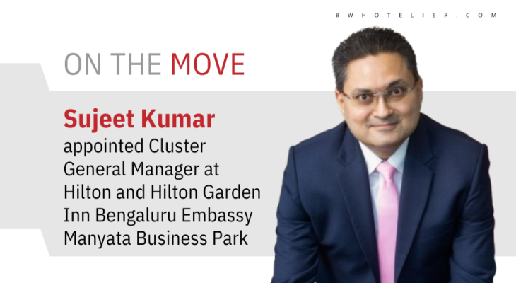 Sujeet Kumar appointed Cluster General Manager at Hilton and Hilton ...