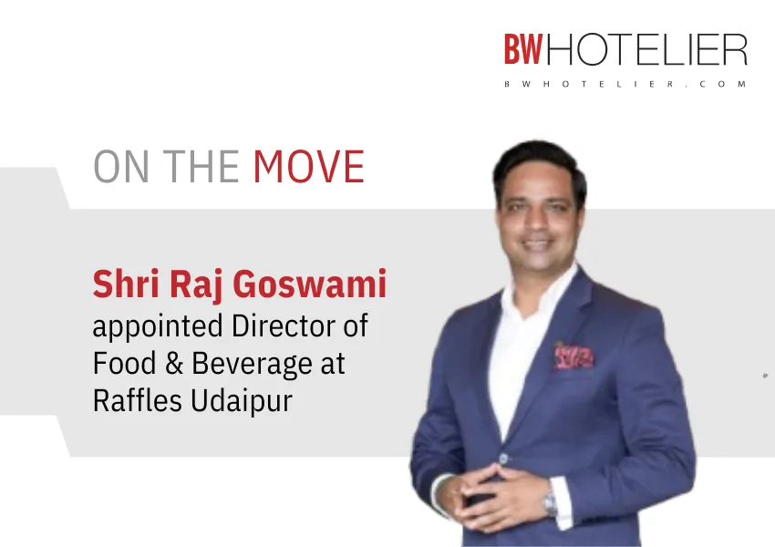 Raffles Udaipur appoints Shri Raj Goswami as Director of Food ...