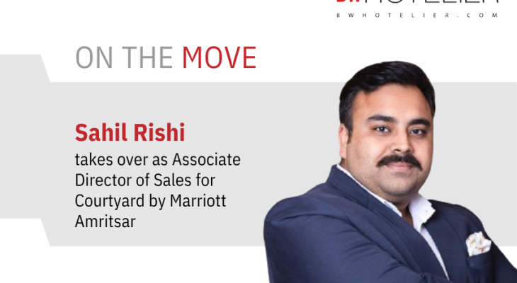Sahil Rishi appointed Associate Director of Sale at Courtyard by ...