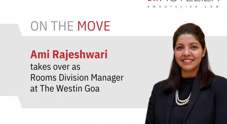 Ami Rajeshwari takes over as the Rooms Division Manager at The Westin ...