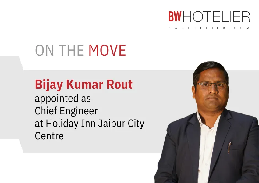 Holiday Inn Jaipur City Centre appoints Bijay Kumar Rout as Chief ...