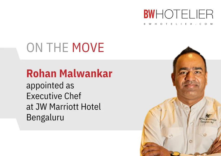 JW Marriott Hotel Bengaluru appoints Rohan Malwankar as Executive Chef ...