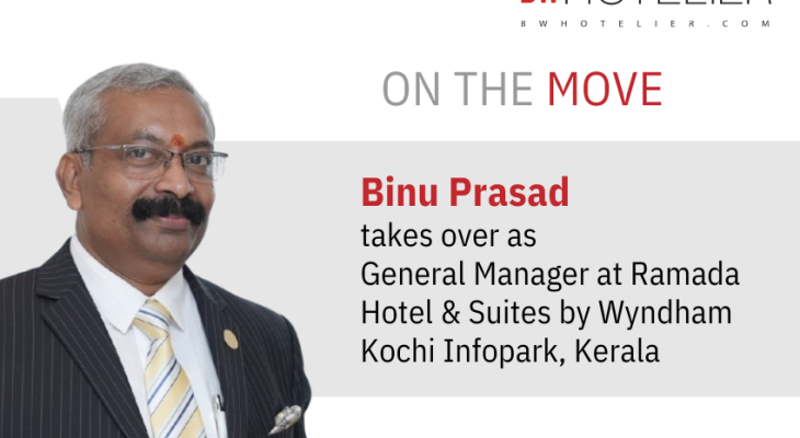 Binu Prasad appointed General Manager of India’s first Ramada Hotel ...