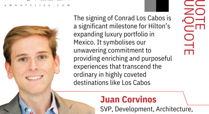Hilton expands luxury portfolio with signing of Conrad Los Cabos Resort ...