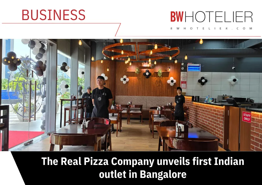 The Real Pizza Company unveils first Indian outlet in Bangalore - BW ...