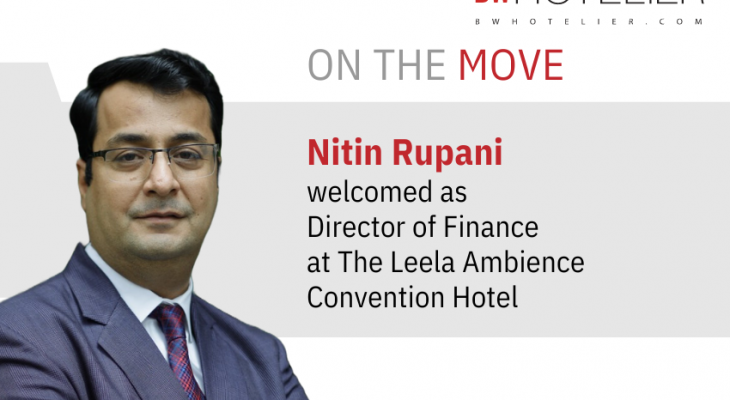 The Leela Ambience Convention Hotel welcomes Nitin Rupani as Director ...