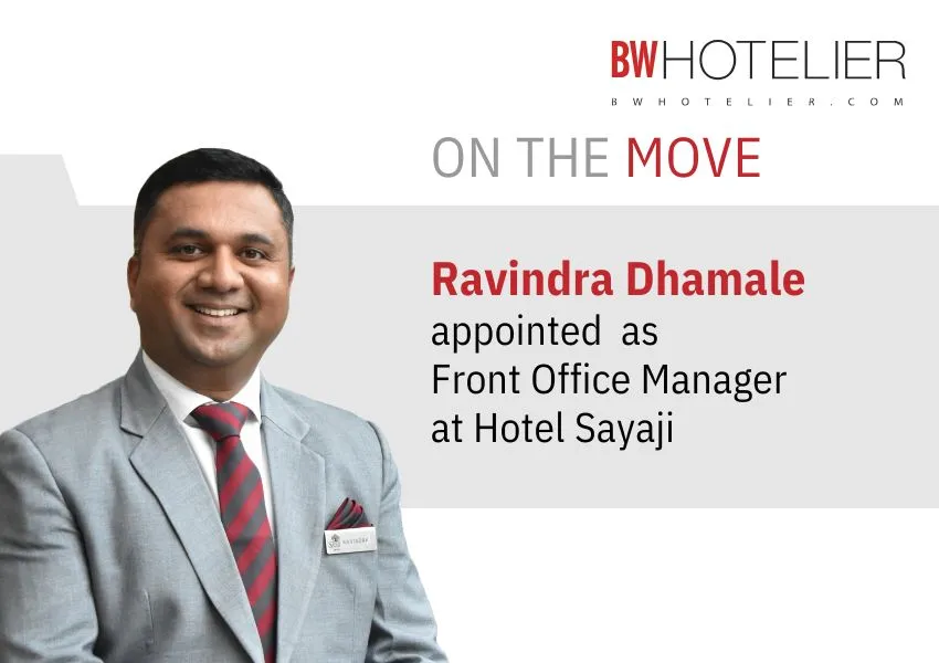 Ravindra Dhamale appointed as Front Office Manager at Hotel Sayaji - BW ...