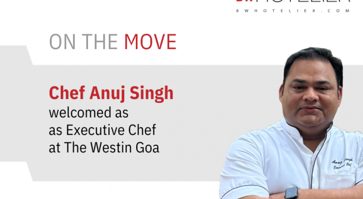 The Westin Goa welcomes Chef Anuj Singh as Executive Chef - BW Hotelier