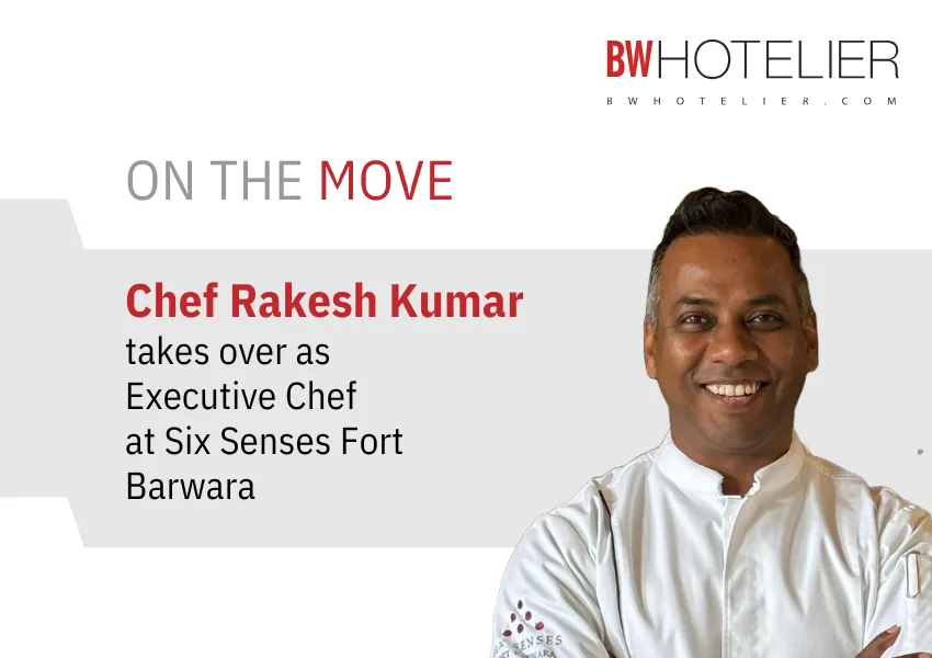 Chef Rakesh Kumar takes over as Executive Chef at Six Senses Fort ...