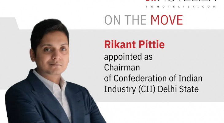 CII Delhi State appoints Rikant Pittie as Chairman - BW Hotelier