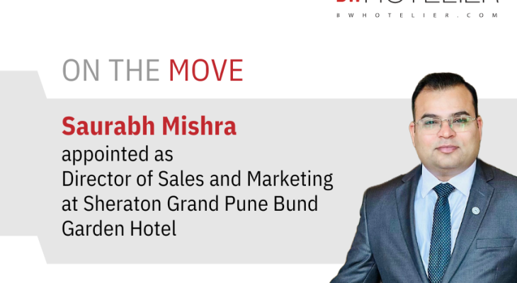 Sheraton Grand Pune Bund Garden Hotel appoints Saurabh Mishra as ...