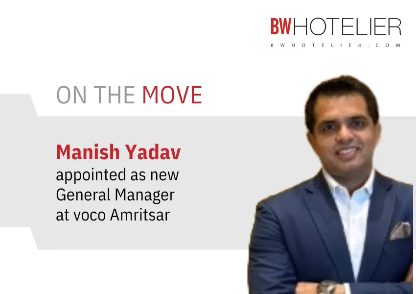 Manish Yadav appointed as new General Manager at voco Amritsar by IHG ...