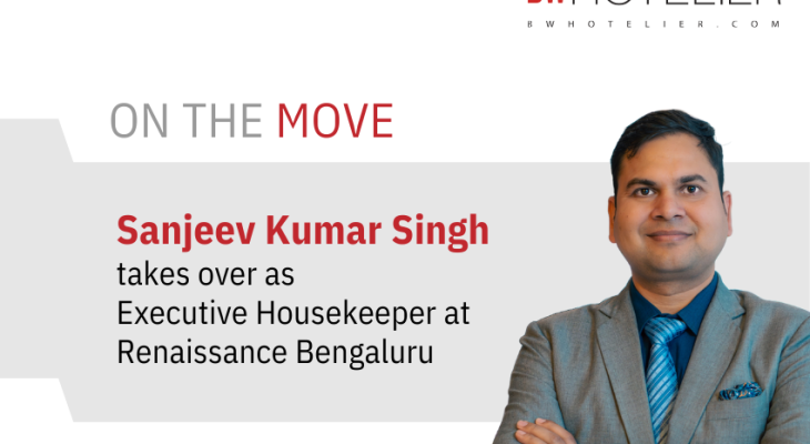 Sanjeev Kumar Singh takes over as the Executive Housekeeper at ...