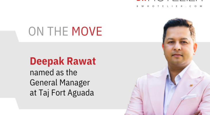 Taj Fort Aguada names Deepak Rawat as the new General Manager - BW Hotelier