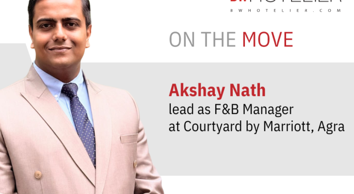 Akshay Nath to lead as F&B Manager at Courtyard by Marriott, Agra - BW ...