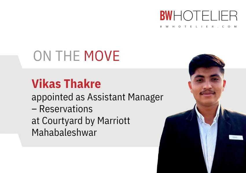Vikas Ravi Courtyard by Marriott Mahabaleshwar appoints Vikas Thakre as Assistant ...