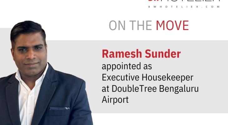 DoubleTree Bengaluru Airport appoints Ramesh Sunder as Executive ...