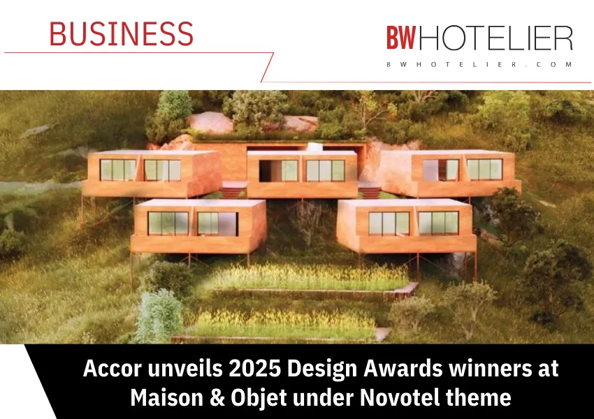 Accor unveils 2025 Design Awards winners at Maison & Objet under ...
