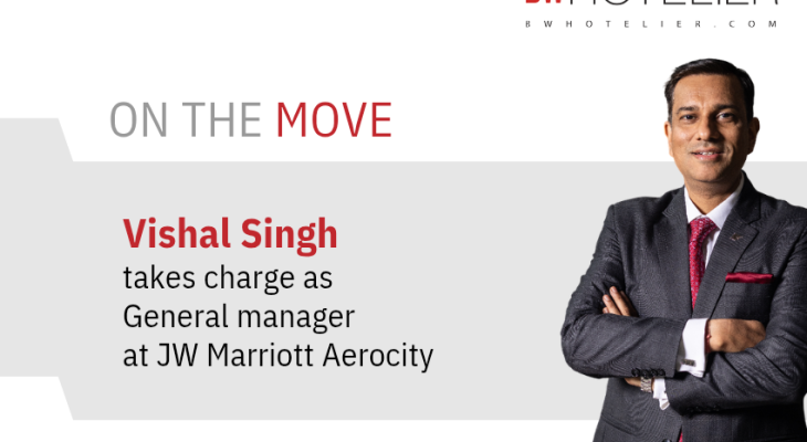 Vishal Singh takes charge as General Manager at JW Marriott Aerocity ...