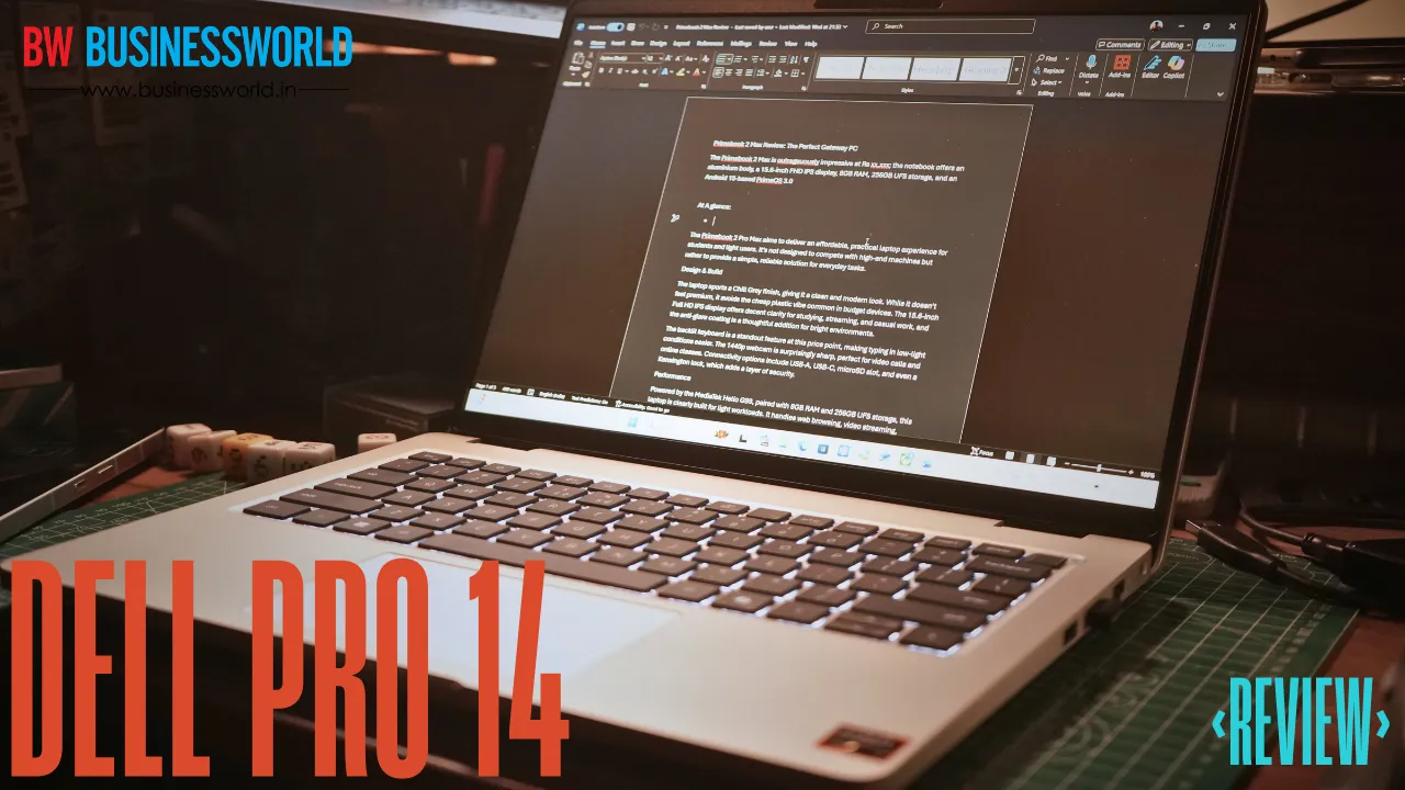 Pro Del14 Dell Pro 14 Review: A Laptop For All Trades With An AMD-powered Chip ...