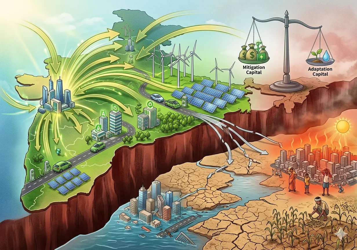 India’s Climate Capital Still Chases Mitigation While Adaptation Risks ...