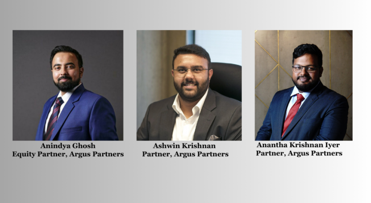 Anindya Ghosh, Ashwin Krishnan and Anantha Krishnan Iyer Join Argus ...
