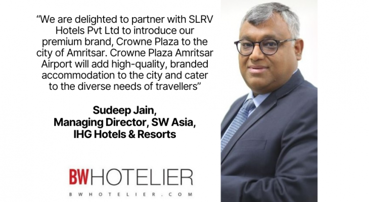 IHG Hotels & Resorts debuts Crowne Plaza brand in Punjab with a signing ...