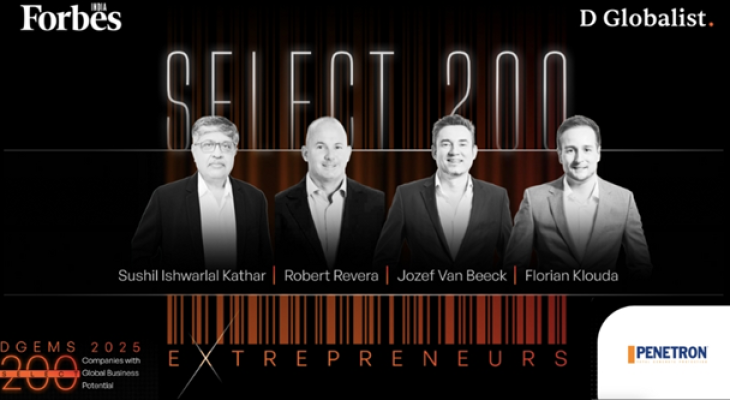 Forbes DGEMS 2025 Select 200 Features Penetron India For Pioneering ...