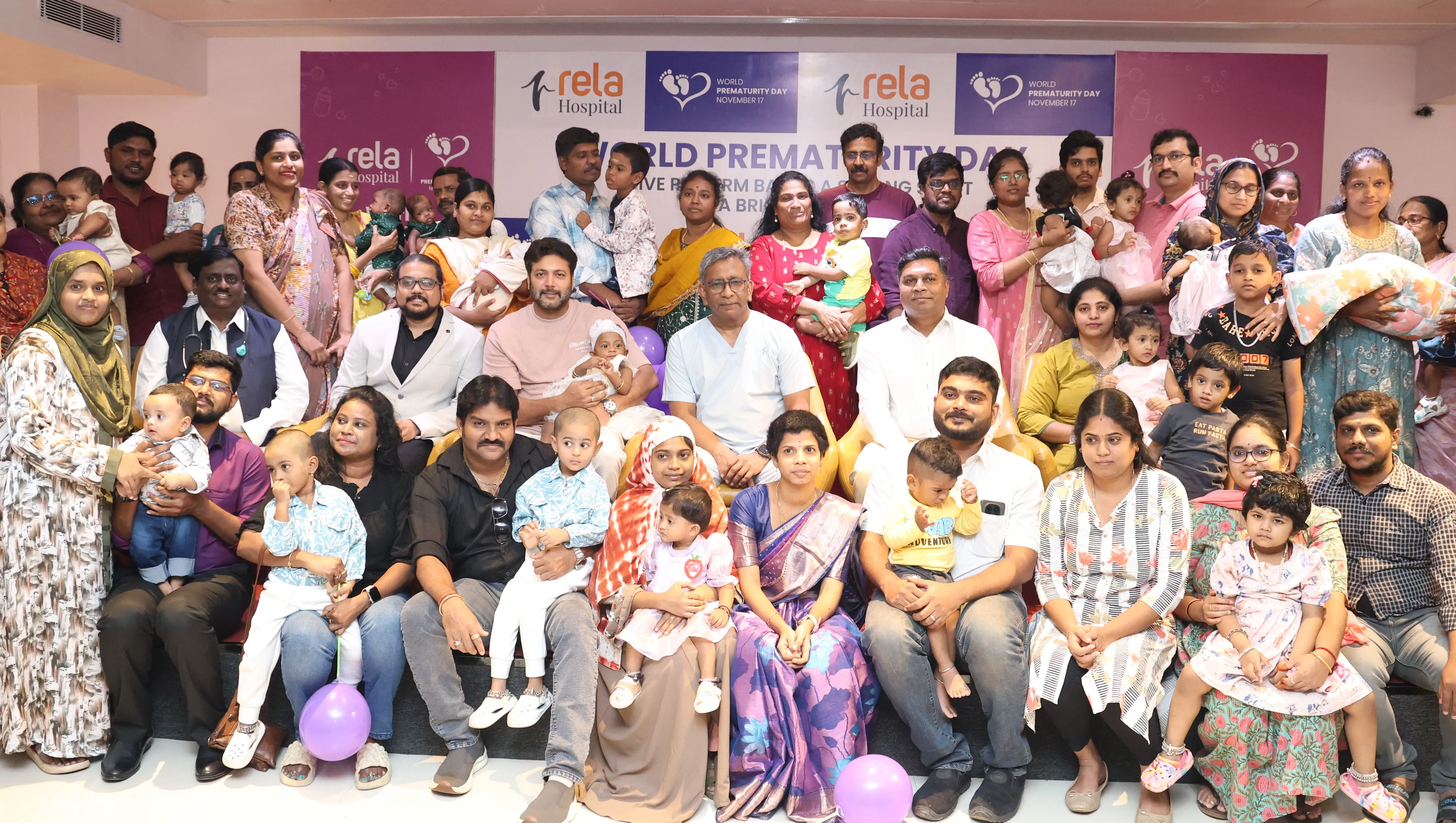 Rela Hospital Celebrates World Prematurity Day With 50 Preterm ...