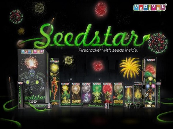 Vadivel Pyrotechs Launches 'Seedstar' Firecrackers with Seeds Inside ...