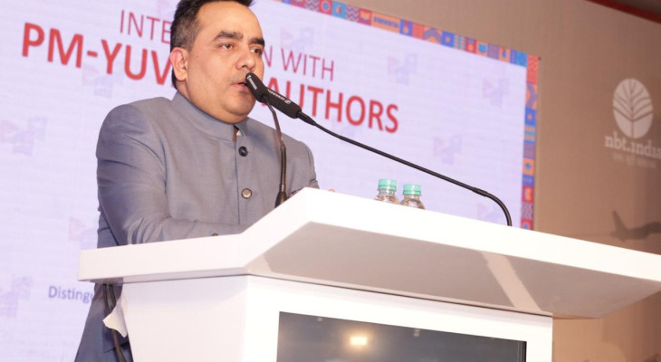 CMD Upendrra Rai Addresses PM-YUVA Authors At Bharat Literature ...