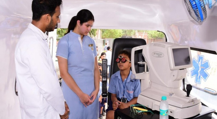 DRISHTI Eye Care Initiative For Underprivileged By Sanjana Chauhan - BW ...