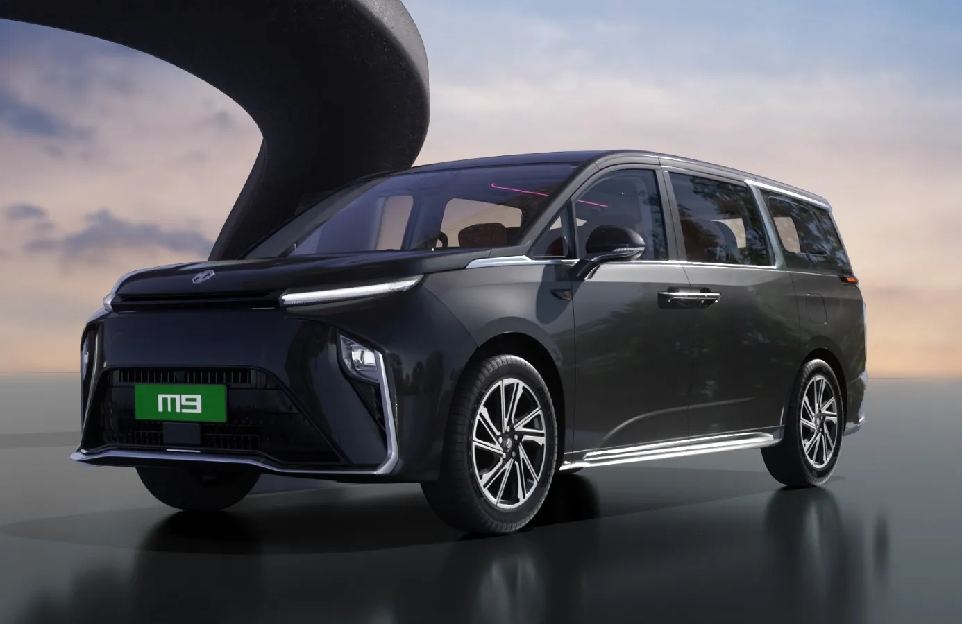 MG M9 Electric Luxury MPV To Debut At Bharat Mobility Show 2025