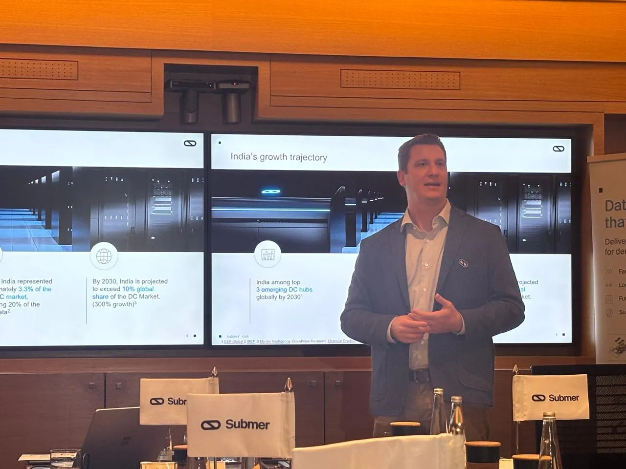 Spain’s Submer aims to set up Asia’s first manufacturing hub for AI‑ready data centers in India, leveraging homegrown 4G stack components.