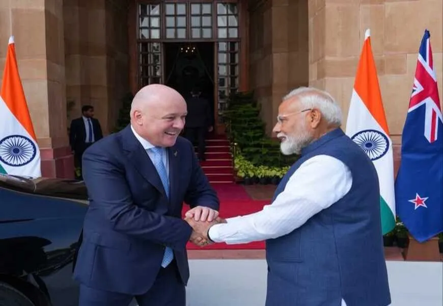 India-New Zealand Elevate Strategic Partnership, Target Rs 35,000 Cr Trade By 2030