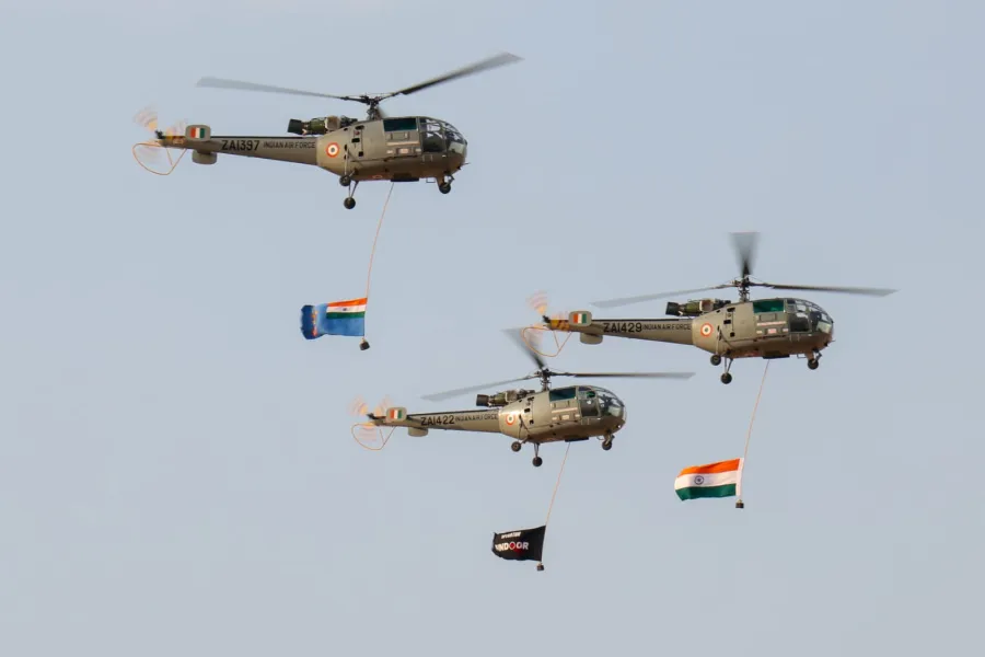 IAF Conducts Exercise Vayushakti-26 At Pokhran Range, Showcases
