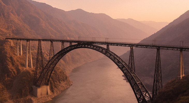 Chenab Bridge Shows That PSUs Can Deliver World-class Infra' - BW