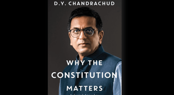 DY Chandrachud Constitution book