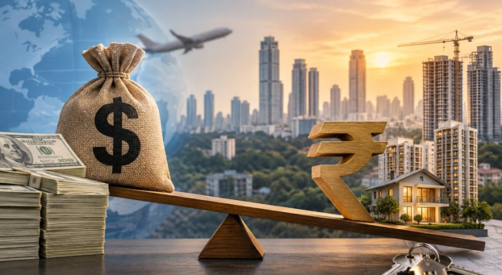 Rupee At Rs 94-95 Reshapes India Real Estate’s Dollar Equation - BW Businessworld