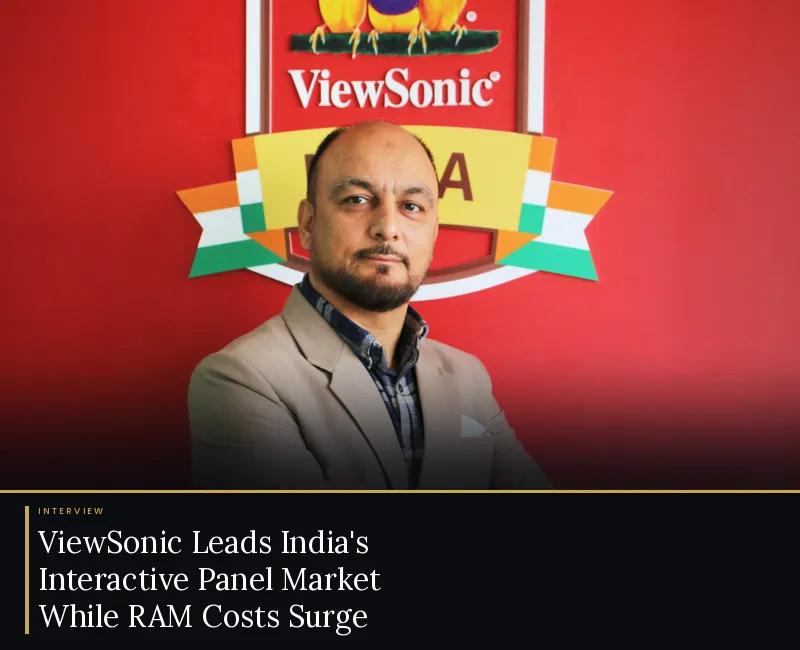 ViewSonic Leads India's Interactive Panel Market While RAM Costs Surge